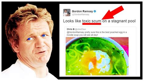 gordon ramsay s most savage tweets youtube