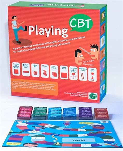 Playing Cbt Therapy Games For Kids Age 7 14 To Develop Awareness Of