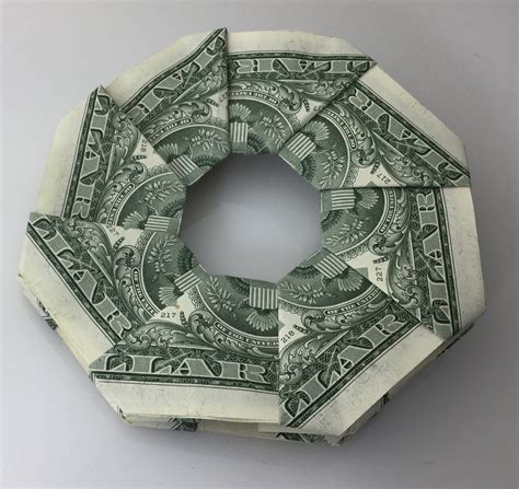 Fold Origami Dollar Bill Numbers