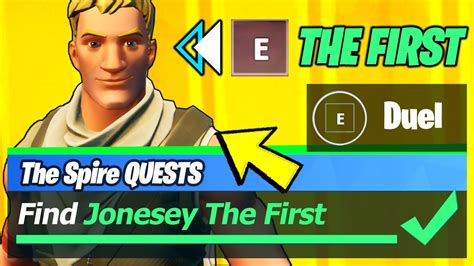 Find Jonesy The First Location And Duel Jonesy The First Fortnite Youtube