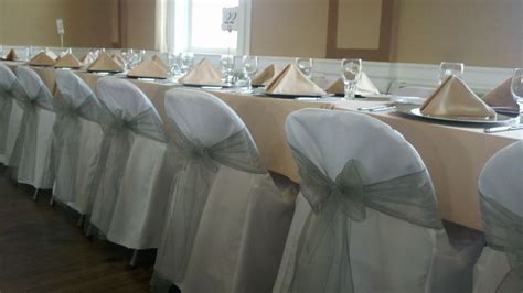 White Folding Chair Cover 