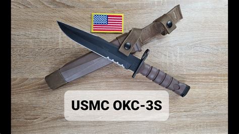 Usmc Okc 3s Bayonet For The M16 And M4 Youtube