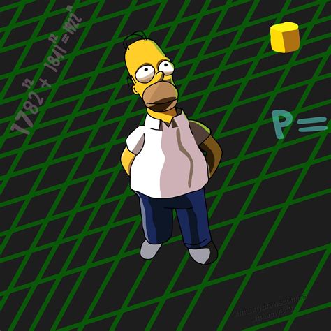 3D Homer by mannydrawscomics on DeviantArt