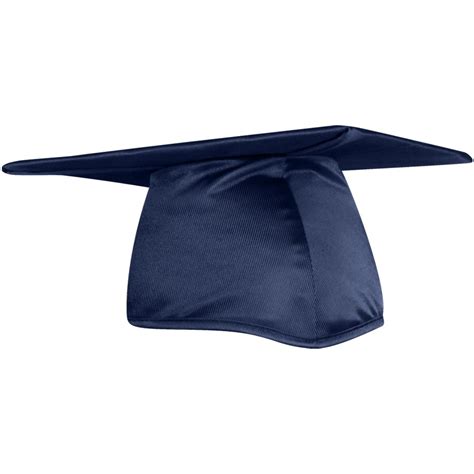 Shiny Navy Blue Graduation Cap Faculty Staff Caps And Tassels Shop Now