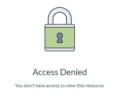 Canvas Access Denied Error Uw Madison