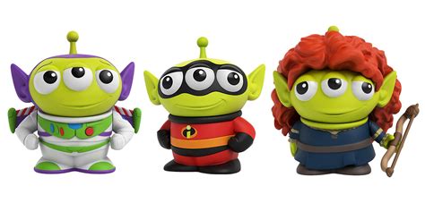Buy Pixar Alien Remix Character Figures 3 Pack 3 Inches Mr Incredible