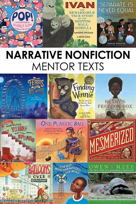 Narrative Nonfiction Mentor Texts