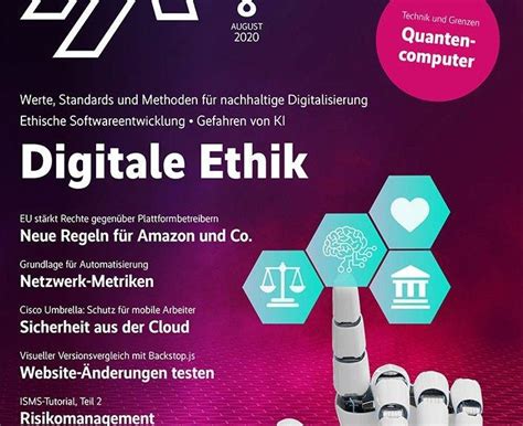 Digitale Ethik Software Journal