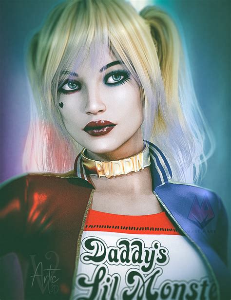 Ss Harley Quinn Fan Art By Ma Marcsart On Deviantart