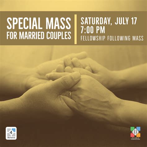 Mass For Married Couples Olph Parish