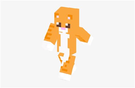 Orange Cat Skin Skin De Minecraft Gato Png Image Transparent Png