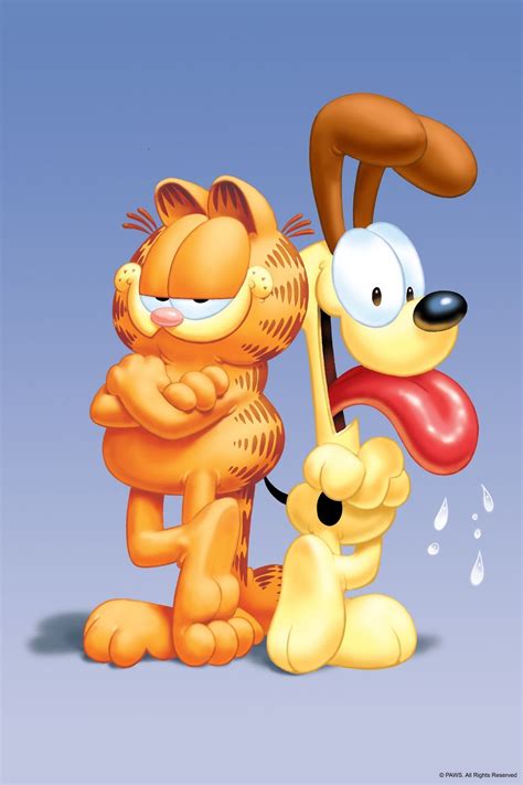Garfield And Odie Painting Print On Wrapped Canvas Famous Cartoons