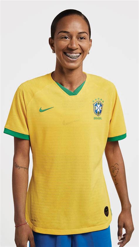 Womens football 2019 england home shirt white. Brazil 2019 Women's World Cup Nike Home Kit | 18/19 Kits ...