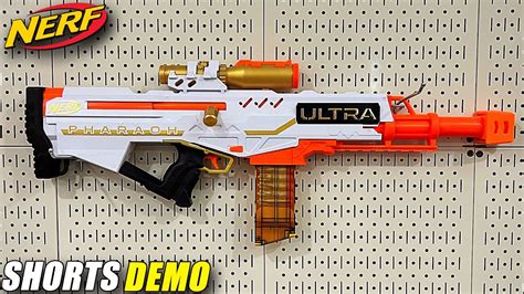 Nerf Ultra Pharaoh Sniper Rifle Blaster Youtube