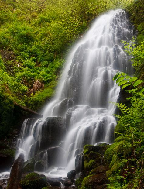 Fairy Falls Oregon United States World Waterfall Database