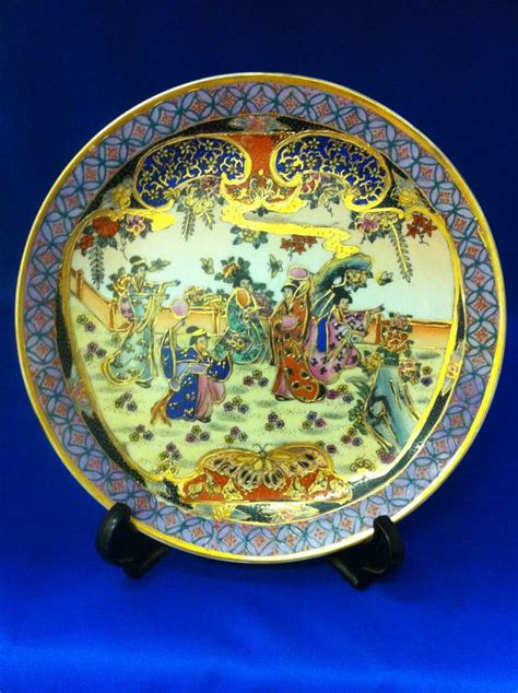 Antique Japanese Plates Japanese Decorative Plate Highly Collectable