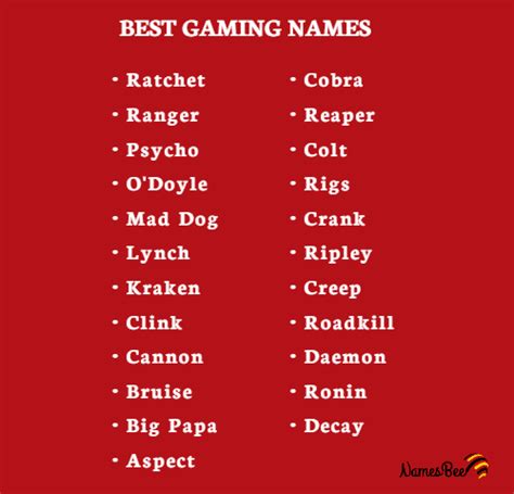 best word play names