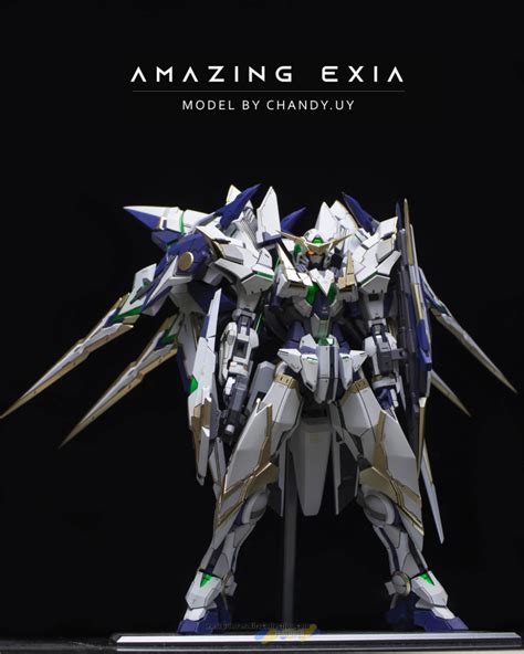 Custom Build Mg 1100 Gundam Amazing Exia Resin Conversion Gundam