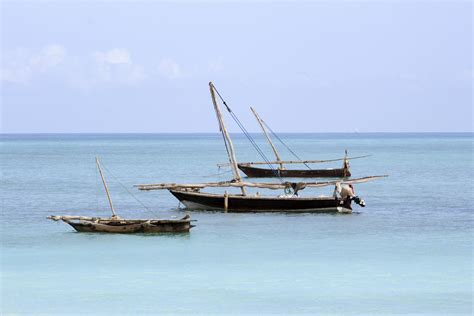 Fisherman Boat Africa Zanzibar Free Stock Photo Public Domain Pictures
