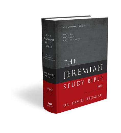 Jeremiah Study Bible Nkjv Hardcover