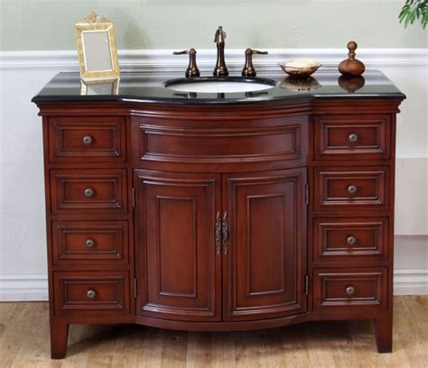 Get free shipping on qualified 48 inch vanities bathroom vanities or buy online pick up in store today in the bath department. 48 Inch Single Sink Bathroom Vanity in Light Walnut ...