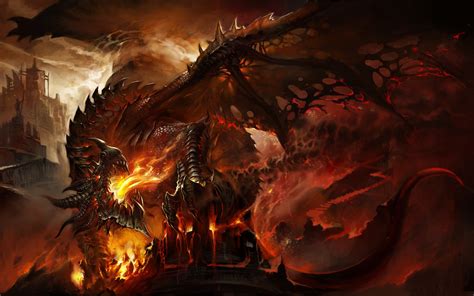 Blue Fire Breathing Epic Fire Dragon Wallpaper Pic Cahoots