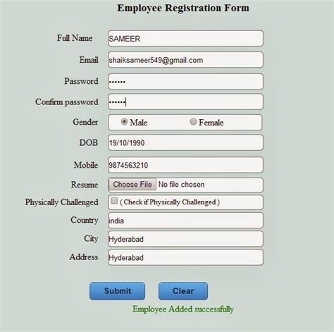 Registration Form In Aspnet Cnet Uisng 3 Tier Architecture Sirees