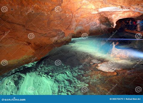 River Cave In Jenolan Caves Blue Mountains New South Wales Australia