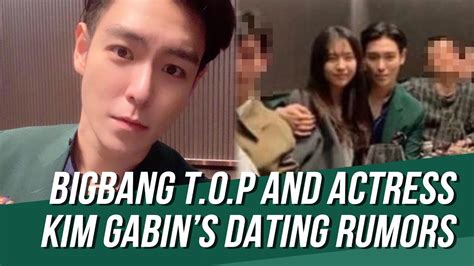 In Case You Missed It Complete Story Of Bigbang Top And Kim Gabins