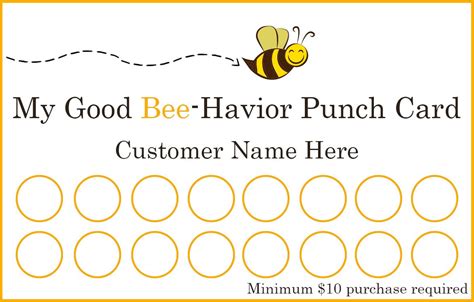 50 punch card templates for every business boost customer loyalty template sumo behavior