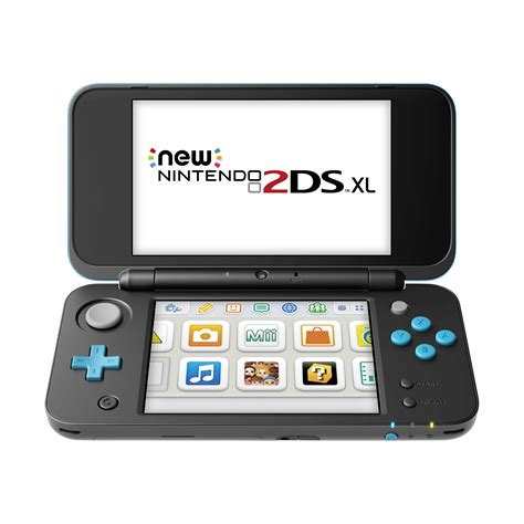 Console Nintendo New 2ds Xl Noir Bleu Reconditionné Back Market