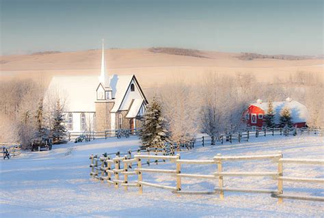 Winter Church Stock Photos Pictures And Royalty Free Images Istock