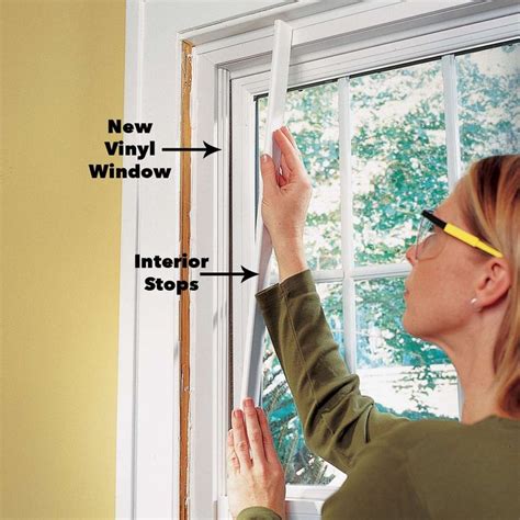 How To Install A Window Vinyl Window Installation Vinyl Replacement