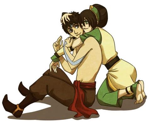 Non Canon Ship Time Taang Toph Likes It When Aang Grows His Hair Out