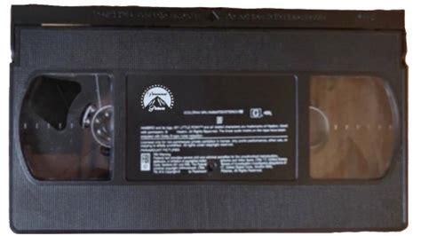 Paramount Vhs Tape Template 2005 Present By Papervhs99 On Deviantart