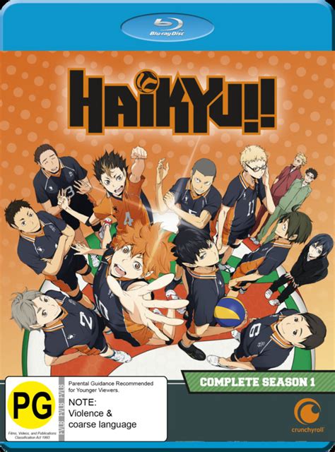 Haikyu Complete Season 1 Blu Ray Buy Now At Mighty Ape Nz