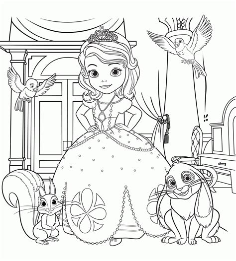 Sofia the First Coloring Pages - Best Coloring Pages For Kids