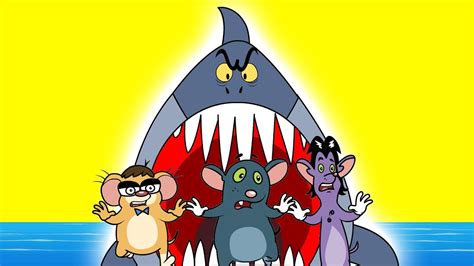 Rat A Tat Mice Brothers Vs Shark Funny Animated Cartoon Shows For