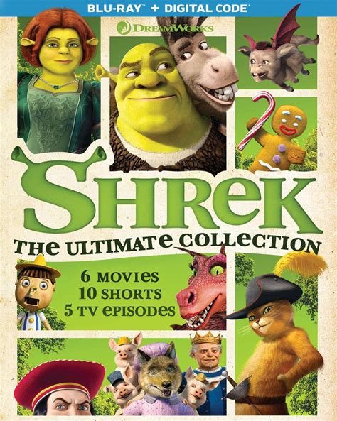 Shrek The Ultimate Collection Blu Ray Wgl 2 S