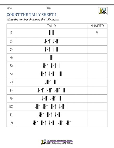 How To Create Tally Chart In Word 2013 Printable Form Templates And