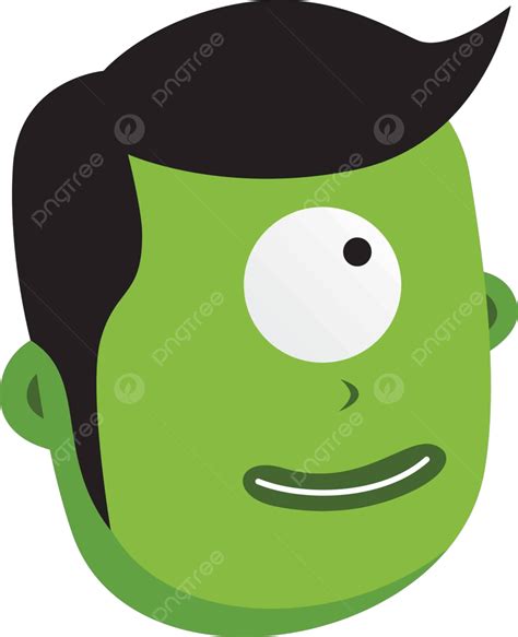 Green Zombie Monster Character Demon Ugly Animal Vector Demon Ugly