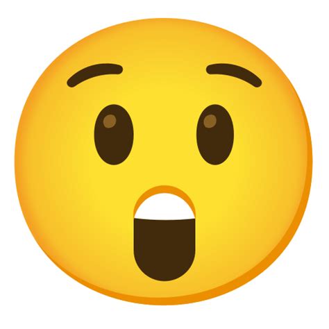 😲 Astonished Face Emoji Shocked Emoji