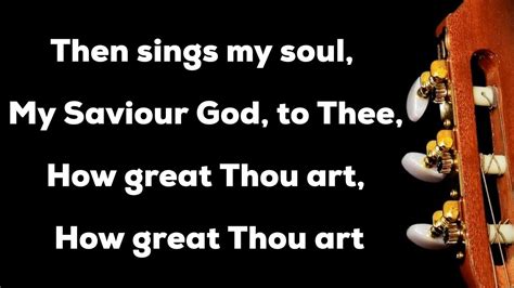 Then Sings My Soul My Saviour God To Thee English Gospel Songs Youtube