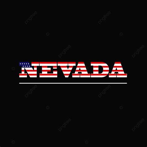 Nevada Font Nevada Abstract Tricolor Ribbon Png And Vector With
