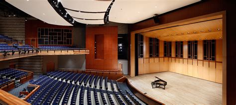 Concert Hall At College Community Bradley Fritz Archinect