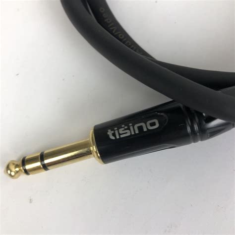 Tisino Female Xlr To 14 635mm Ts Mono Jack Unbalanced Cable Mic