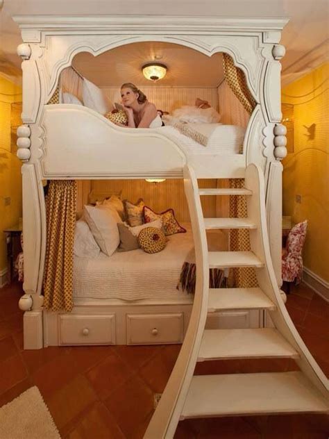 It is important to pick the right bed for your child as getting a. Princess style bunk bed | Diy bunk bed, Princess bunk beds ...