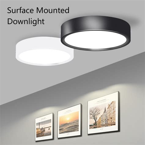 Led Downlight Round Surface Mounted 5w 10w 15w Modern Led Ceiling