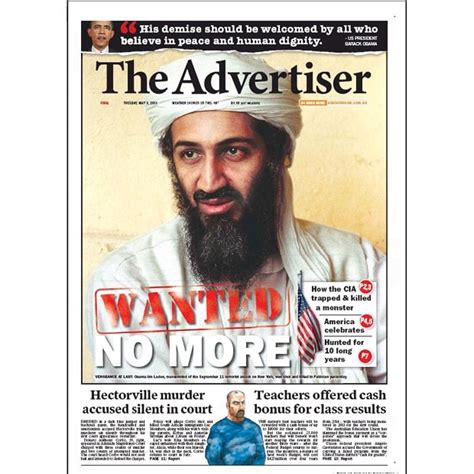 Osama Bin Laden Killed Front Pages From Around The World