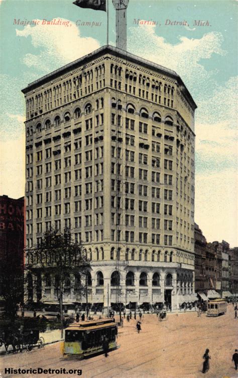 Majestic Building Postcards — Historic Detroit